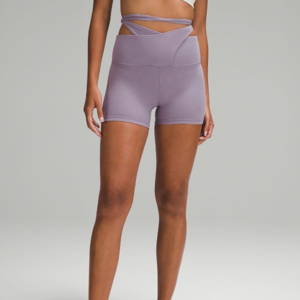 Lululemon Athletica Purple Bike Shorts